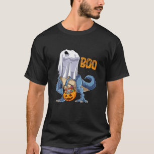 Camiseta Ghost Dinosaur T Rex Funny Halloween Regalos Hombr