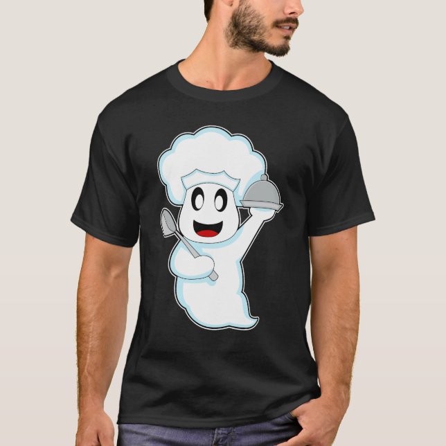 Camiseta Ghost Halloween Cook (Anverso)