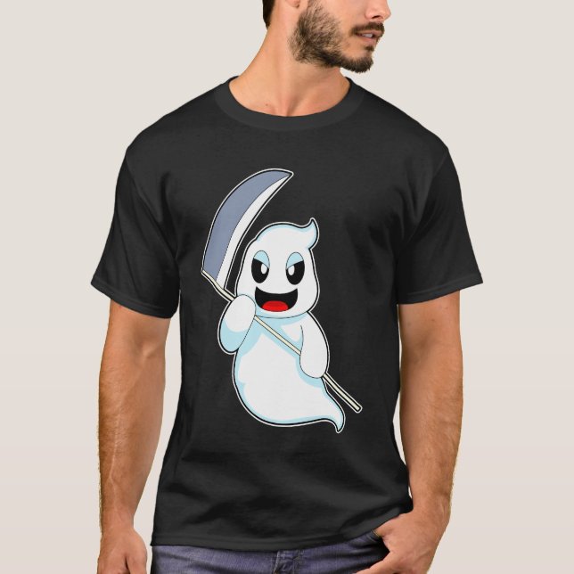 Camiseta Ghost Halloween Reaper (Anverso)
