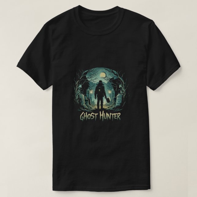 Camiseta Ghost Hunter (Diseño del anverso)