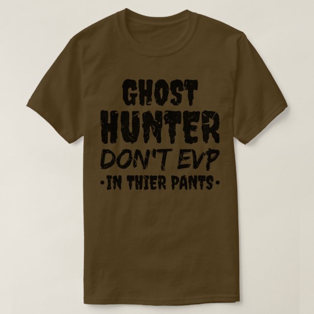 Camiseta Ghost Hunting Kit Funny Investigator (Diseño del anverso)