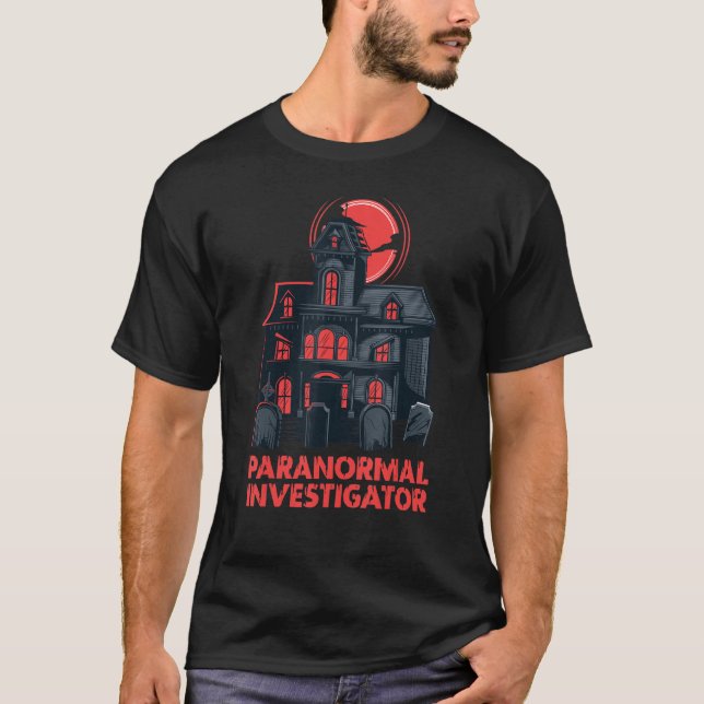 Camiseta Ghost Hunting Paranormal Investigator_2 (Anverso)
