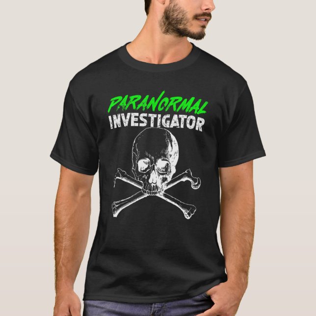 Camiseta Ghost Hunting Paranormal Investigator_3 (Anverso)