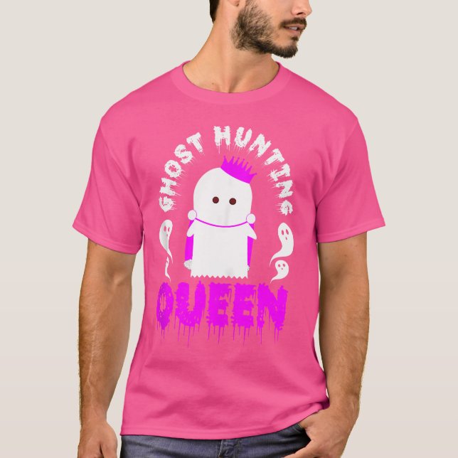 Camiseta Ghost Hunting Queen (Anverso)