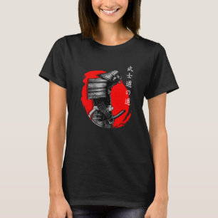 Camiseta Ghost japonés Samurai Warrior Bushido Way Aesthet