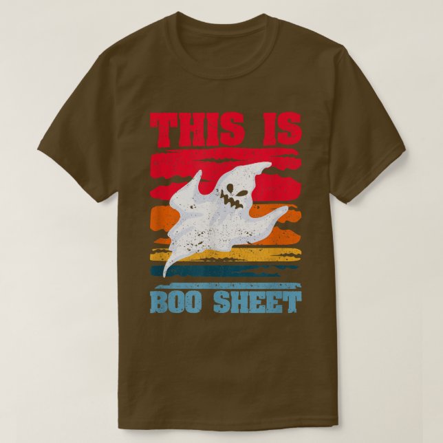 Camiseta Ghost Lover Funny Halloween Lovers Spooky This Is  (Diseño del anverso)