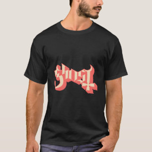 Camiseta Ghost - Naranja Pastel