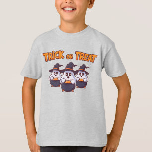 Camiseta Ghost Pals de Halloween: Listo para los tratamient