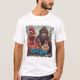 Camiseta "Ghost Photobomb" Bigfoot & Cheesy Chickens 
