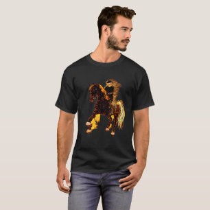 Camiseta Ghost Rider en caballo
