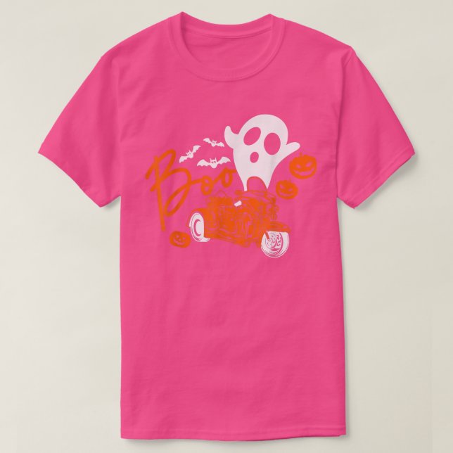 Camiseta Ghost Riding Trike Motorcycle Funny Halloween Pump (Diseño del anverso)