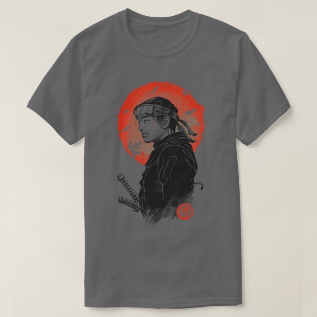 Camiseta Ghost Samurai (Diseño del anverso)
