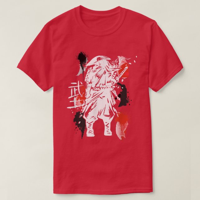 Camiseta Ghost Samurai Warrior Way Of The Bushido Samurai M (Diseño del anverso)