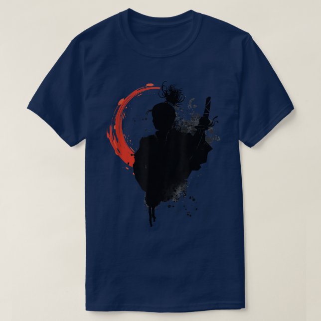 Camiseta Ghost Samurai Warrior Way Of The Bushido Samurai M (Diseño del anverso)
