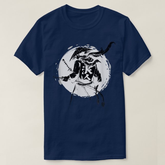Camiseta Ghost Samurai Warrior Way Of The Bushido Samurai M (Diseño del anverso)