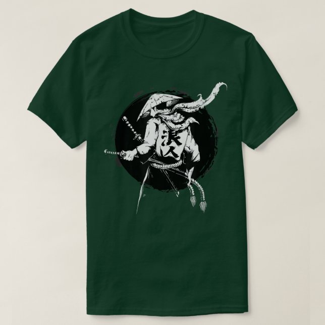 Camiseta Ghost Samurai Warrior Way Of The Bushido Samurai M (Diseño del anverso)