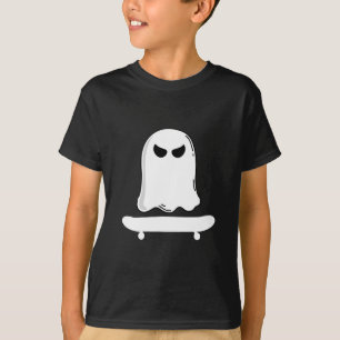 Camiseta Ghost Skateboard Halloween Costume Funny