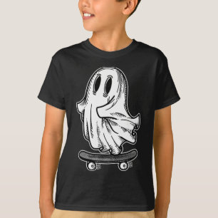 Camiseta Ghost Skateboarder Blackwork