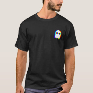 Camiseta Ghost Trippy Vaporwave Costuma Halloween Techno ED