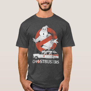 Camiseta Ghostbusters Sin Fantasma con Película Retro Ectom
