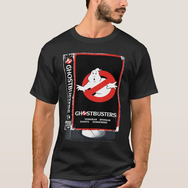 Camiseta Ghostbusters VHS Tape (Anverso)