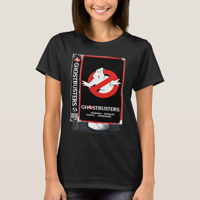 Camiseta Ghostbusters VHS Tape (Anverso)