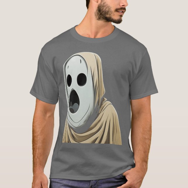 Camiseta Ghostface retro (Anverso)