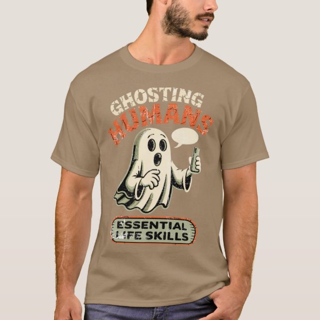 Camiseta Ghosting Humans (Anverso)