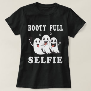 Camiseta Ghostly Glam: Booty Full Selfie