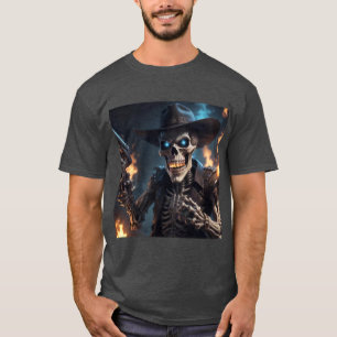 Camiseta "Ghostly Gunslinger: La llama de la venganza"