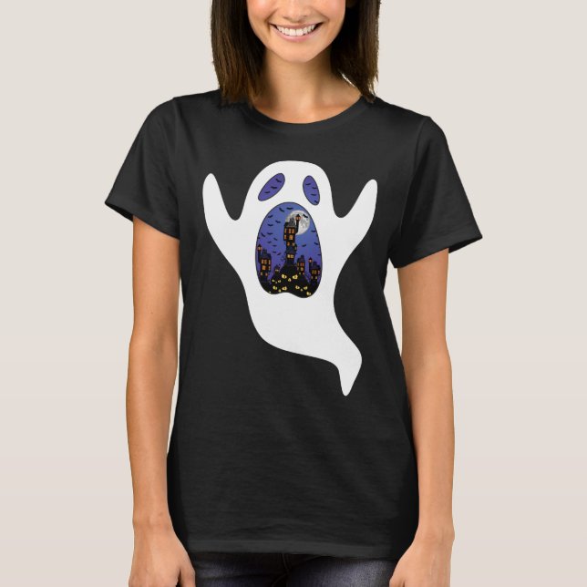 Camiseta Ghostly Halloween (Anverso)