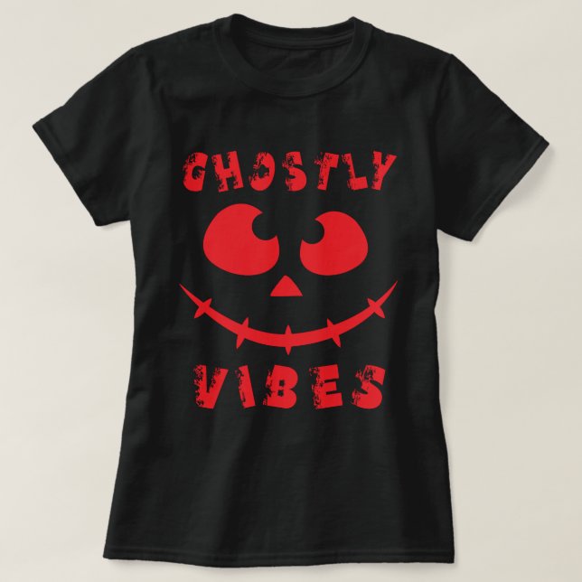 Camiseta Ghostly Vibes Apparel (Diseño del anverso)
