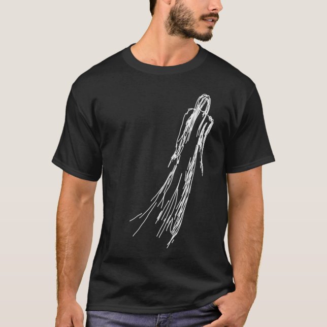 Camiseta Ghostly Woman T-Shirt (Anverso)