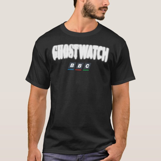 Camiseta Ghostwatch TV logo Classic T-Shirt (Anverso)