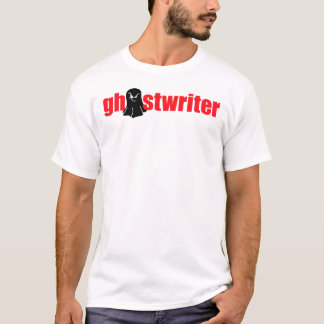 Camiseta Ghostwriter - fantasma negro