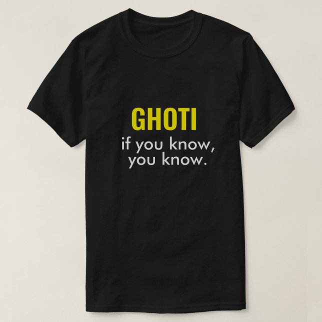 Camiseta GHOTI Linguist (Diseño del anverso)
