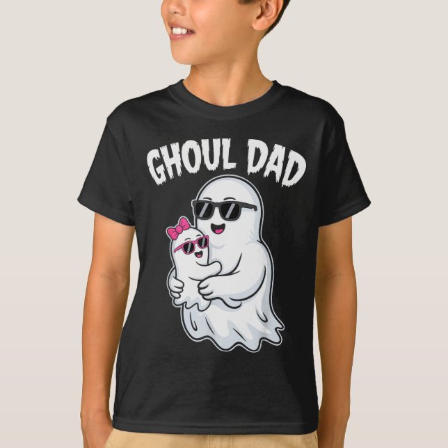 Camiseta Ghoul Dad Shirt Men Daddy Soky Halloween Ghost Cos (Anverso)