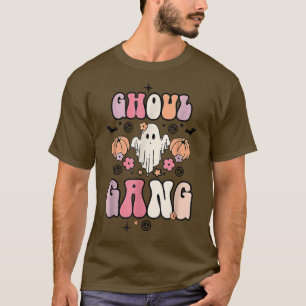 Camiseta Ghoul Gang Groovy Hey Bompkin Boo Crew Funny H