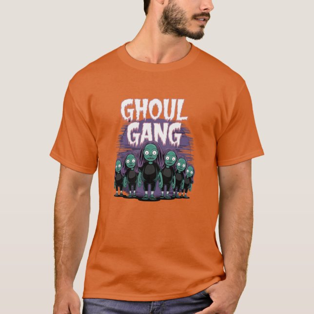 Camiseta Ghoul Gang Halloween (Anverso)