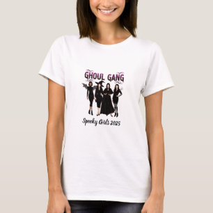 Camiseta Ghoul Gang Personalizado Amigos de Halloween