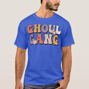 Camiseta Ghoul Gang Retro Groovy Hippie Halloween Hey Boo
