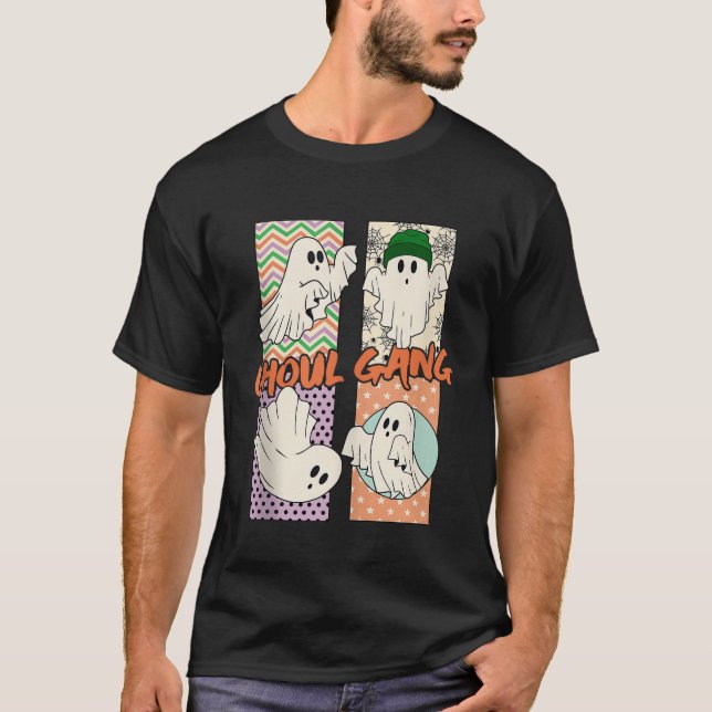 Camiseta Ghoul Gang Trendy Ghost Tarot Card Spookone Season (Anverso)