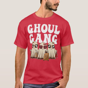 Camiseta Ghoul Gang Women Halloween Spooky Cute Ghost Gang 