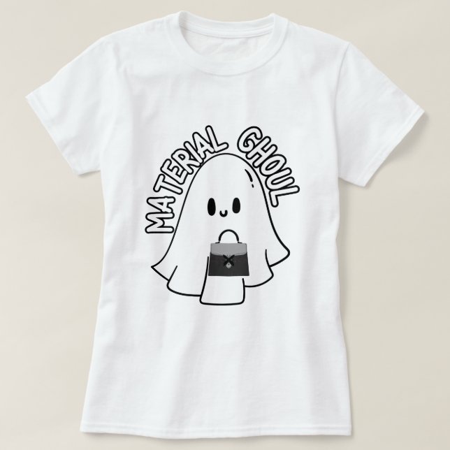 Camiseta Ghoul Material Ghost (Diseño del anverso)