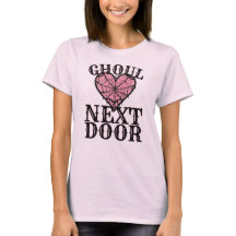 Ghoul Next Door Heart Web - Cute Spooky Halloween