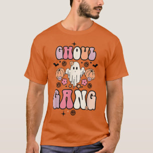 Camiseta Ghoul Retro Ghoul Gang Ghost Boo Floral Spooky Vib