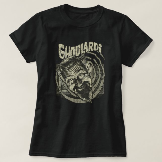 Camiseta Ghoulardi Shock Theater 1963  (Diseño del anverso)