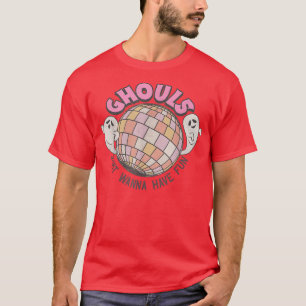 Camiseta Ghouls Cute Ghost Funny Boos Sólo Quiero Divertirs
