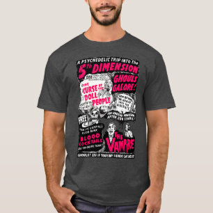 Camiseta Ghouls Galore Spook Show Poster