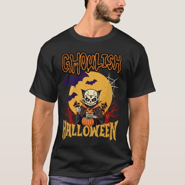Camiseta Ghouls Halloween (Anverso)